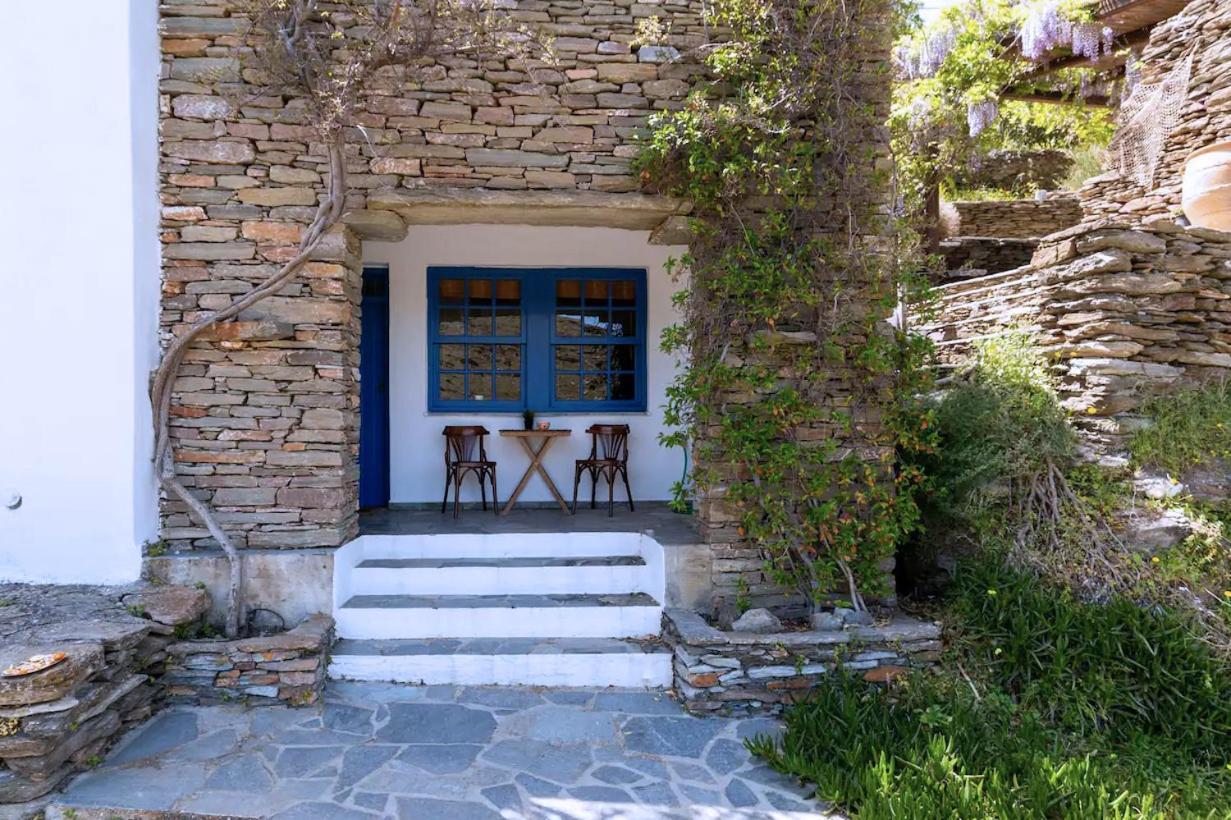Traditional Village House On Kea Milopótamos Exterior foto